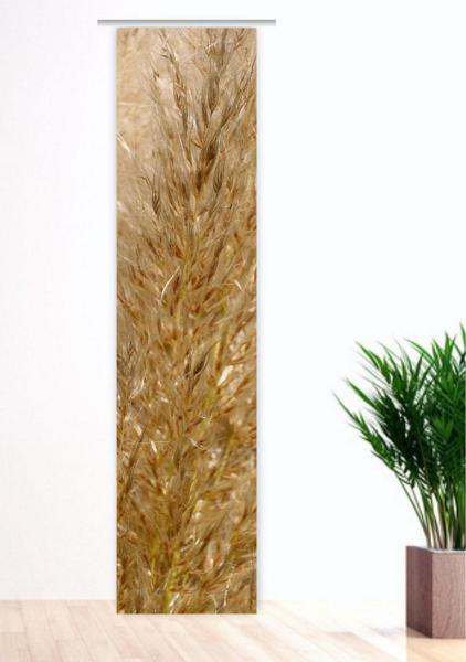 Flächenvorhang Indian Gras, , Schiebevorhang, Schiebegardine, modern, 60 cm breit, 2,65